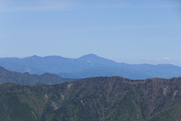 丸盆岳～黒法師岳～バラ谷の頭