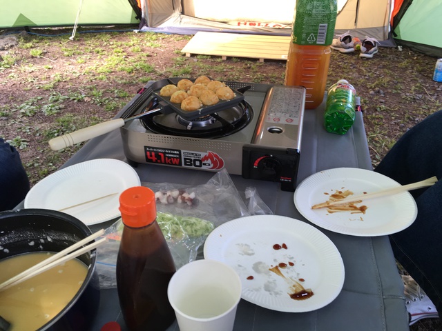 コールマンたこ焼き器とたい焼きメーカーとシカ番長ウッドラック コールマンたこ焼き器とたい焼きメーカーとシカ番長ウッドラック