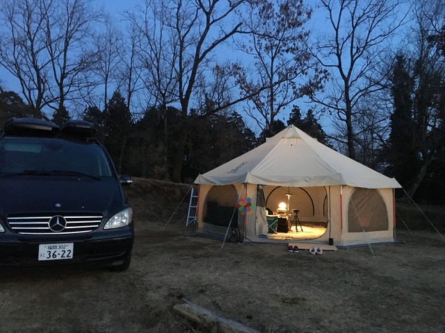 2018年2月23日島原エコパーク論所原 2回目/12 冬キャン 2018年2月23日島原エコパーク論所原 2回目/12 冬キャン