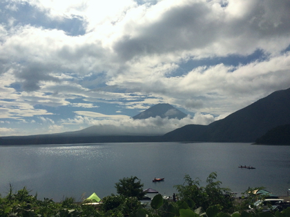 本栖湖でユラユラ♪ 本栖湖でユラユラ♪