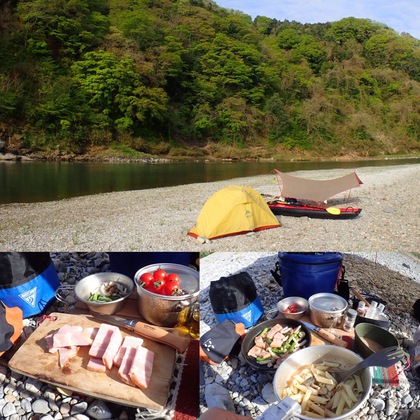 GW 那珂川でのんびりキャンプツーリング ♪ GW 那珂川でのんびりキャンプツーリング ♪