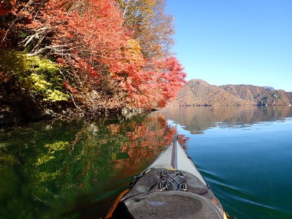 天空の湖で紅葉カヤックツーリング♪ 天空の湖で紅葉カヤックツーリング♪