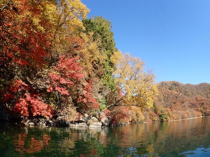 天空の湖で紅葉カヤックツーリング♪ 天空の湖で紅葉カヤックツーリング♪