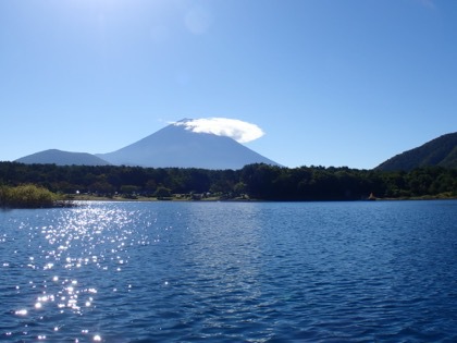本栖湖でゆらゆら♪ 本栖湖でゆらゆら♪