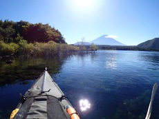 本栖湖でゆらゆら♪