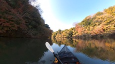 亀山湖で紅葉ツーリング♪