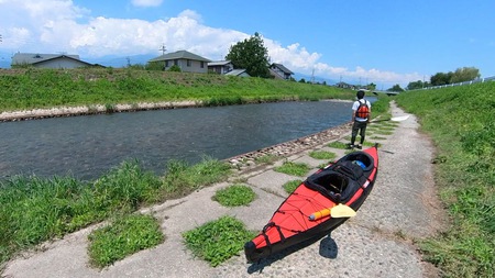 安曇野で水遊びとキャンプ♪ 安曇野で水遊びとキャンプ♪