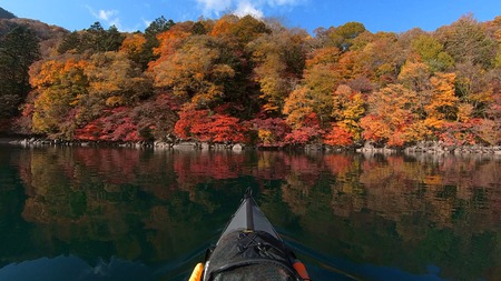 紅葉の中禅寺湖を水上散歩♪ 紅葉の中禅寺湖を水上散歩♪