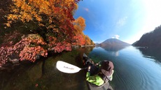 紅葉の中禅寺湖を水上散歩♪