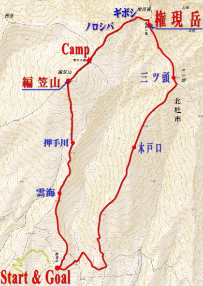 のんびり編笠山、権現岳♪ のんびり編笠山、権現岳♪