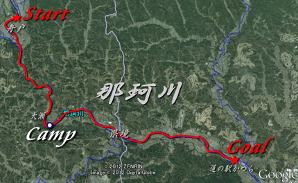 那珂川でのんびり川下りキャンプ♪ 那珂川でのんびり川下りキャンプ♪