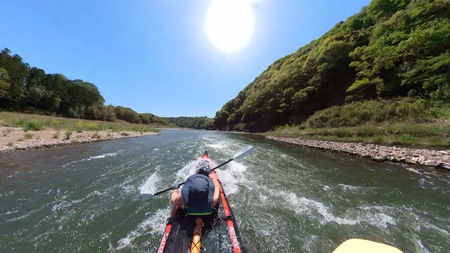 那珂川でのんびり川下りキャンプ♪ 那珂川でのんびり川下りキャンプ♪