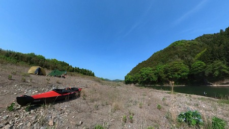 那珂川でのんびり川下りキャンプ♪ 那珂川でのんびり川下りキャンプ♪