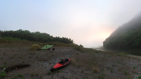 那珂川でのんびり川下りキャンプ♪ 那珂川でのんびり川下りキャンプ♪