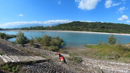 万水川をカヤックでのんびり川下り 万水川をカヤックでのんびり川下り