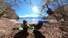 紅葉の中禅寺湖をカヤックで水上散歩♪