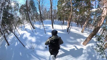 のんびり雪遊び♪ のんびり雪遊び♪
