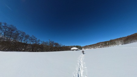 のんびり雪遊び♪ のんびり雪遊び♪