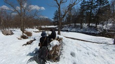 残雪の奥日光をハイキング♪