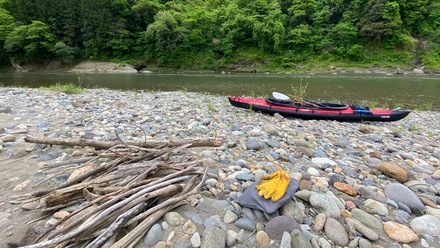 のんびり川下りキャンプ♪ のんびり川下りキャンプ♪