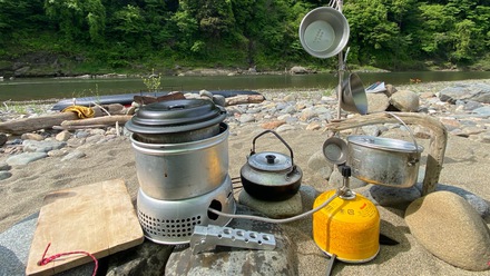 のんびり川下りキャンプ♪ のんびり川下りキャンプ♪