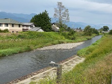 安曇野で水遊び♪