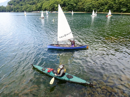 天空の湖でのんびり ♪ 天空の湖でのんびり ♪