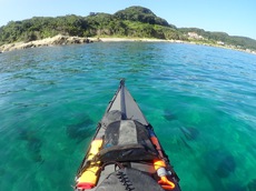 夏の館山でのんびりカヤック ♪
