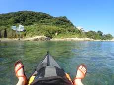 夏の館山でのんびりカヤック ♪