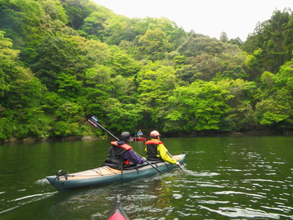 新緑の亀山湖 ♪ 新緑の亀山湖 ♪