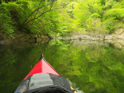 新緑の亀山湖 ♪ 新緑の亀山湖 ♪