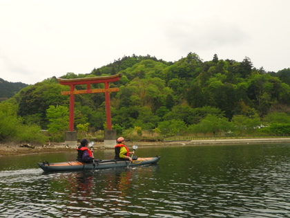 新緑の亀山湖 ♪ 新緑の亀山湖 ♪