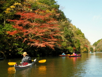 紅葉の亀山湖 ♪