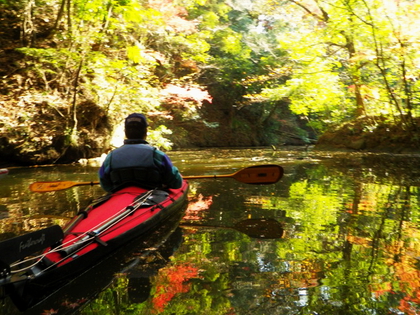 紅葉の亀山湖 ♪