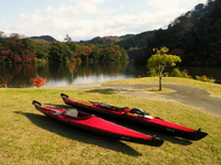 紅葉の亀山湖 ♪