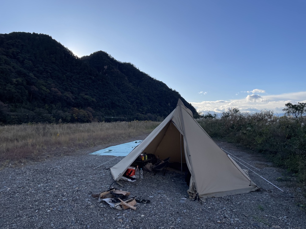 【キャンプ記録】令和5年11月18日(土)〜19日(日)リバーパークおぶさ 【キャンプ記録】令和5年11月18日(土)〜19日(日)リバーパークおぶさ