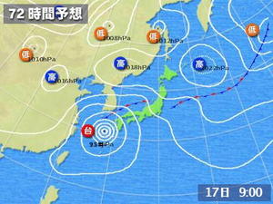 琵琶湖遠征計画 雲行きが...。