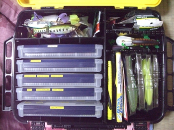 おNewのTACKLE BOXを準備中