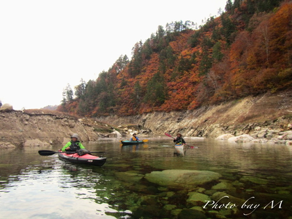 2013.11.3 ならまた湖の紅葉 ♪