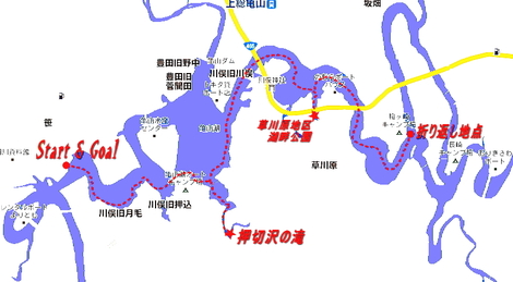 2012.4.8 今シーズン初漕ぎ IN 亀山湖 ♪