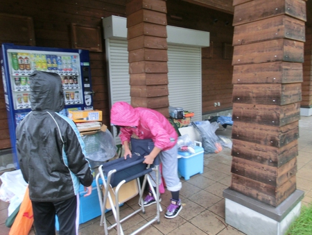 宮城でも雨。札幌でも雨。雨男なのか？　モラップキャンプ場