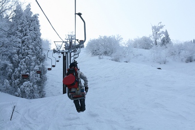 * 雪山登山 氷ノ山 はじめての三の丸コース * 登山口~三の丸編