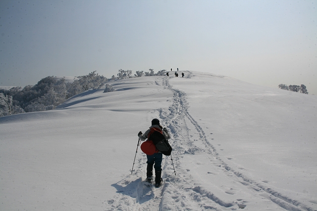* 雪山登山 氷ノ山 はじめての三の丸コース * 登山口~三の丸編