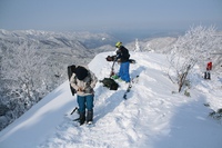 * 雪山登山 氷ノ山 はじめての三の丸コース * 登山口~三の丸編