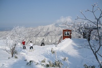 * 雪山登山 氷ノ山 はじめての三の丸コース * 登山口~三の丸編
