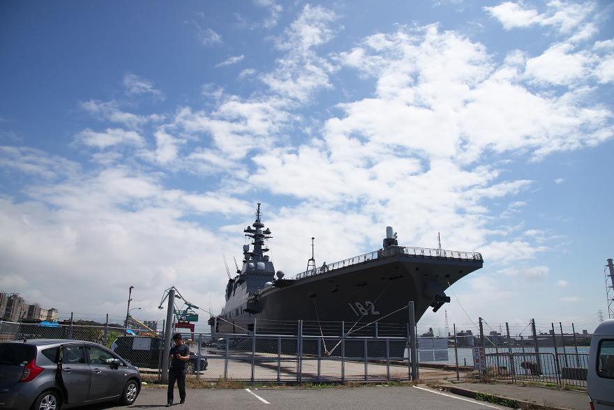 護衛艦いせ 姫路入港 護衛艦いせ 姫路入港