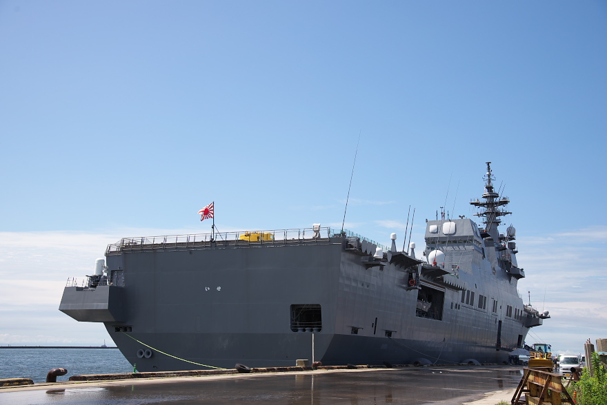 護衛艦いせ 姫路入港 護衛艦いせ 姫路入港