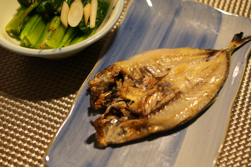鯵の一夜干し 鯵の一夜干し