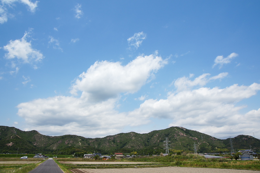 高御位山を登った 高御位山を登った