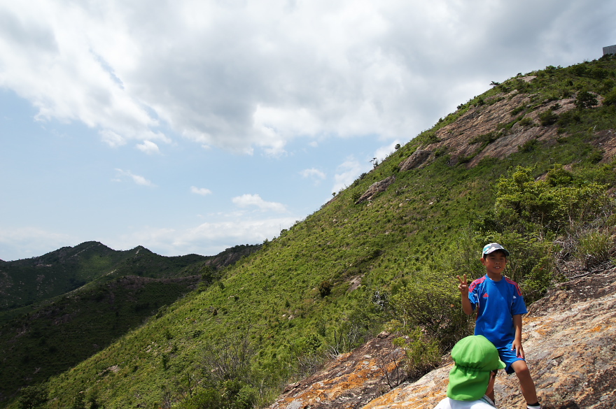 高御位山を登った 高御位山を登った